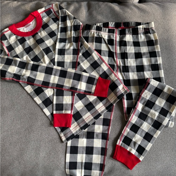 Hanna Andersson Other - Hanna Andersson Kids Checkered Christmas Pajama Set